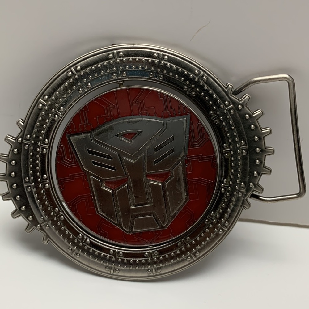 Rare Optimus Prime Transformers Reversible Belt Buckle